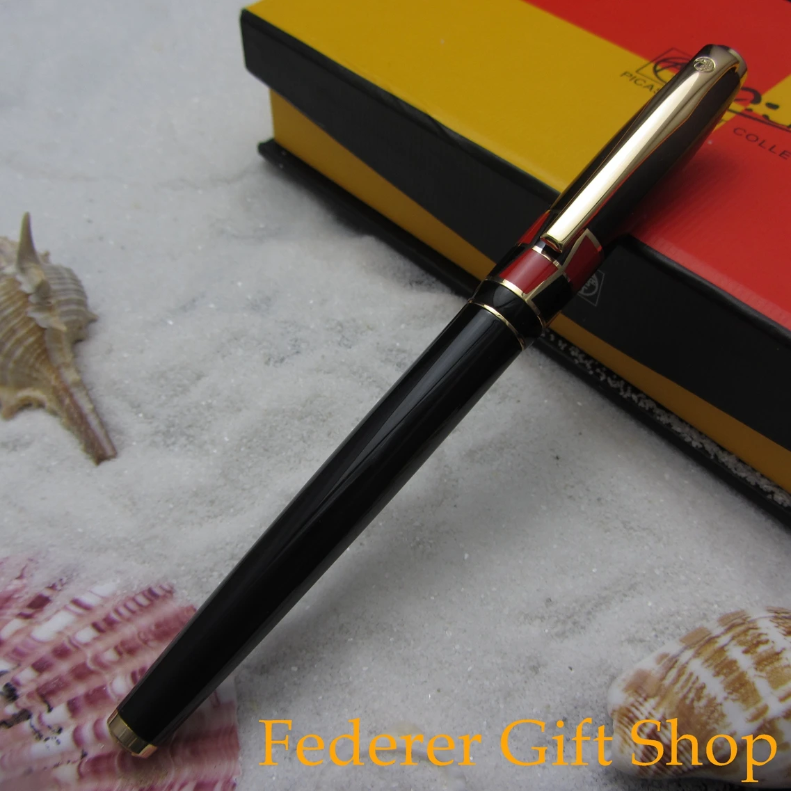 Picasso P923 Braque Series Black Fountain Pen Gift The School Office Supplies Metal Case Ink Pen F Nib 3 Color Optional
Picasso P923 Braque Series Black Fountain Pen Gift The School Office Supplies Metal Case Ink Pen F Nib 3 Color Optional