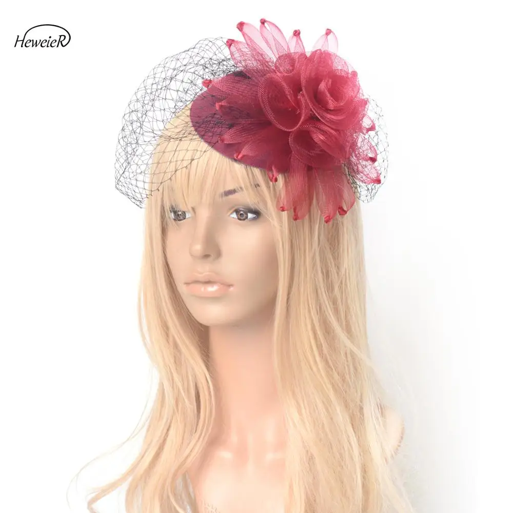 5colors Handmade Fascinators Flower Church Veil Pillbox Hats Hair Clip Cocktail Races Wedding Party Women Hairpiece Headwear
5colors Handmade Fascinators Flower Church Veil Pillbox Hats Hair Clip Cocktail Races Wedding Party Women Hairpiece Headwear