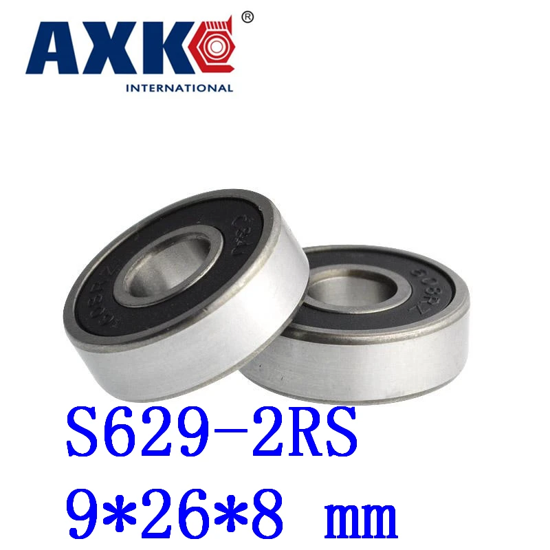 10pcs Free Shipping Sus440c Environmental Corrosion Resistant Stainless Steel Bearings (rubber Seal Cover) S629-2rs 9*26*8 Mm
10pcs Free Shipping Sus440c Environmental Corrosion Resistant Stainless Steel Bearings (rubber Seal Cover) S629-2rs 9*26*8 Mm