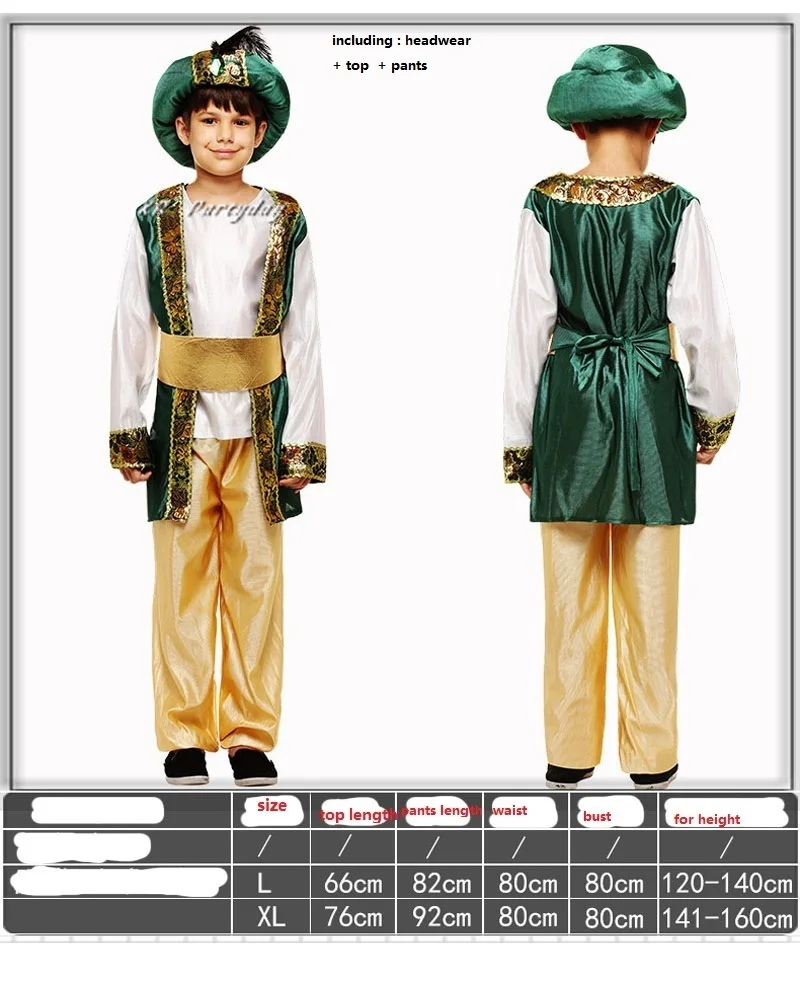 Adults Men Arab King Dubai Prince Cosplay Stage Performance Robe Role Play Masquerade Party Christmas halloween costume for kids
Adults Men Arab King Dubai Prince Cosplay Stage Performance Robe Role Play Masquerade Party Christmas halloween costume for kids