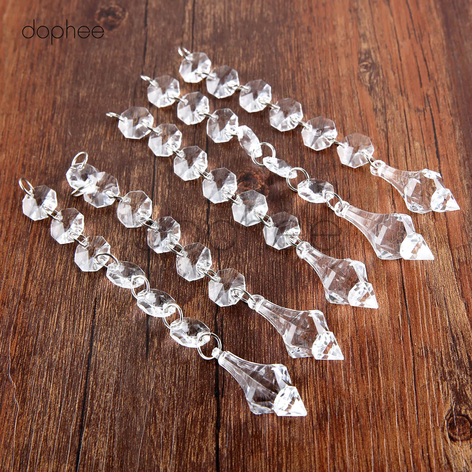 dophee 5 Strands Acrylic Crystal Bead Hanging Garland Chandelier Interior Decor 6 Clear Octagonal garland + 1 Acrylic pendant
dophee 5 Strands Acrylic Crystal Bead Hanging Garland Chandelier Interior Decor 6 Clear Octagonal garland + 1 Acrylic pendant