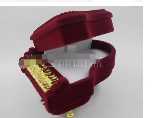 10pcs/lot velvet piano jewelry box necklace earring ring display box wine red jewelry box gift box
10pcs/lot velvet piano jewelry box necklace earring ring display box wine red jewelry box gift box
