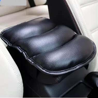 Авто Стайлинг из искусственной кожи автомобиль Подлокотник чехол для коврики Kia