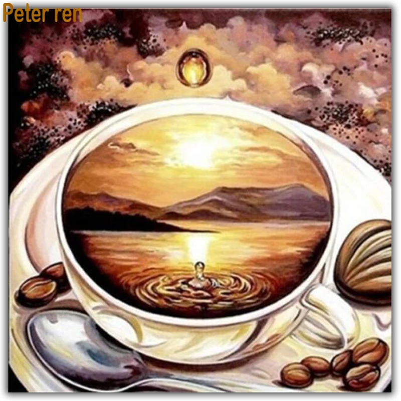 Peter ren Diy Diamond painting cross stitch Fruit tray 5d round\square diamond mosaic Full embroidery home decor a cup of coffee
Peter ren Diy Diamond painting cross stitch Fruit tray 5d round\square diamond mosaic Full embroidery home decor a cup of coffee