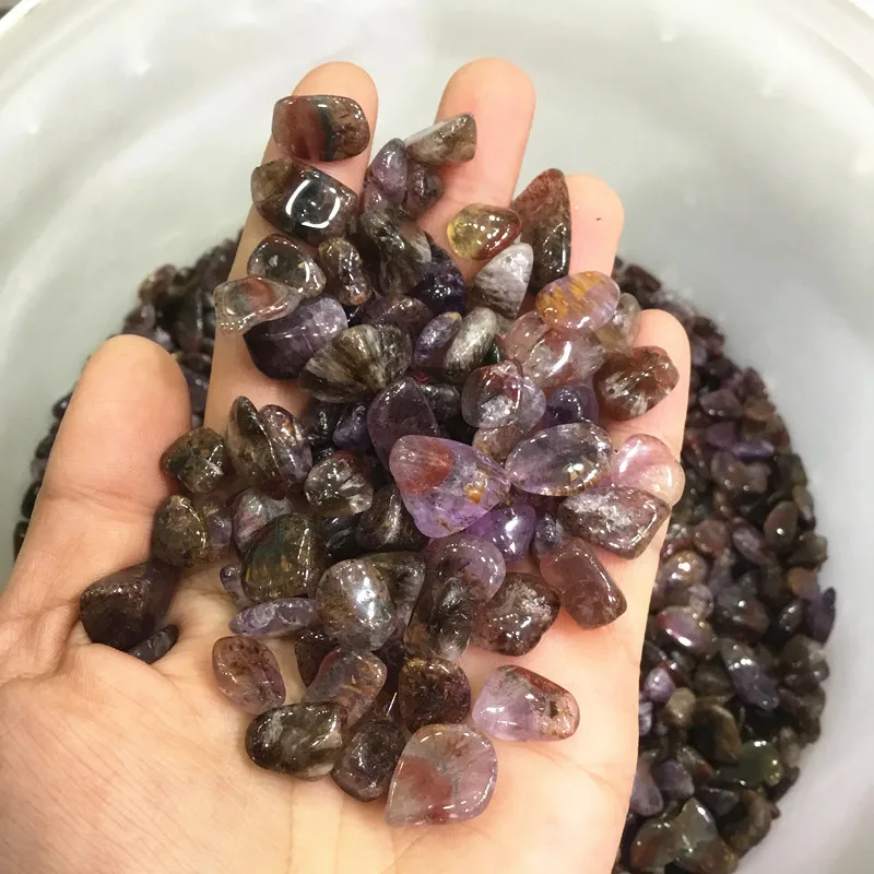 Natural quartz crystal tumbled stone Polished Rutilated Quartz for home decoration
Natural quartz crystal tumbled stone Polished Rutilated Quartz for home decoration