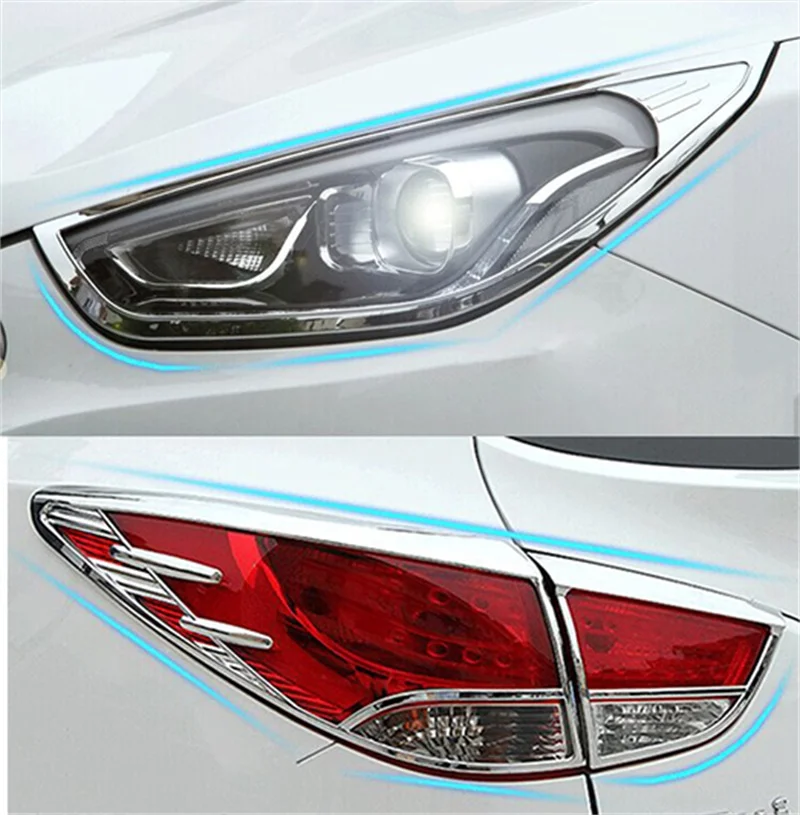 FOR HYUNDAI IX35 2010 2011 2012 2013 2014 ABS CHROME FRONT REAR HEADLIGHT FRAME TAIL HEAD LIGHT LAMP COVER TRIM CAR ACCESSORIES
FOR HYUNDAI IX35 2010 2011 2012 2013 2014 ABS CHROME FRONT REAR HEADLIGHT FRAME TAIL HEAD LIGHT LAMP COVER TRIM CAR ACCESSORIES