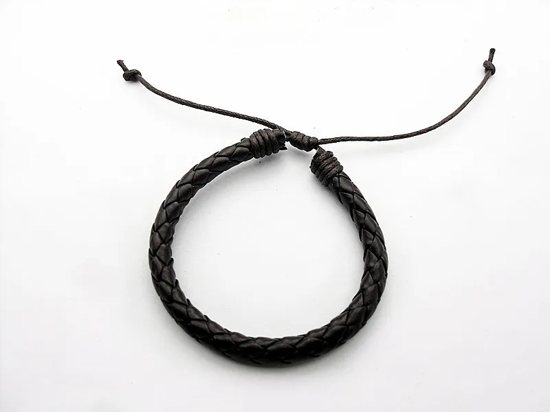 1500pcs/Lot Adjustable Black Faux Leather Braided Wristband Bracelets 20cm Fit Jewelry DIY
1500pcs/Lot Adjustable Black Faux Leather Braided Wristband Bracelets 20cm Fit Jewelry DIY
