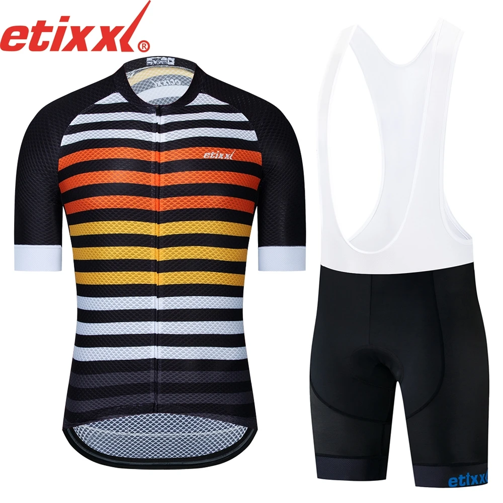 2022 etixxl Black Cycling Clothing Bike jersey Ropa Quick Dry Mens Bicycle summer Cycling Jerseys 5D gel pad bike shorts
2022 etixxl Black Cycling Clothing Bike jersey Ropa Quick Dry Mens Bicycle summer Cycling Jerseys 5D gel pad bike shorts