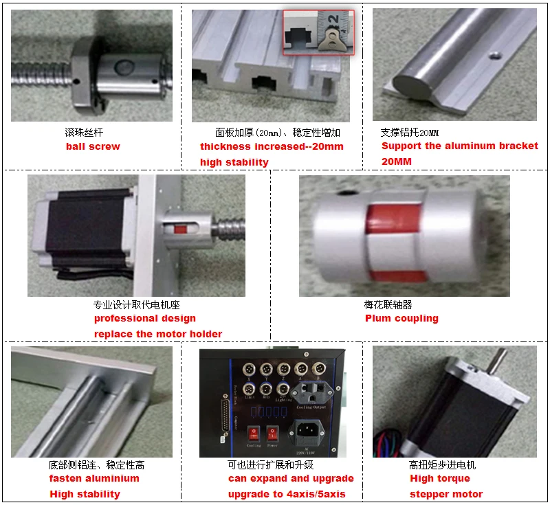 CNC engraving machine 6040 3 axis wood router pcb milling machine mach3 control with handwheel function
CNC engraving machine 6040 3 axis wood router pcb milling machine mach3 control with handwheel function