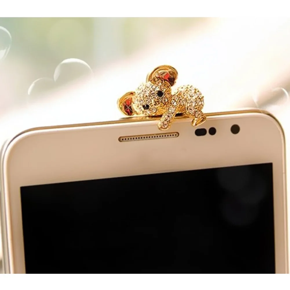 GIAUSA Cute Koala Design Earphone Dust Plug Dustproof Caps Cell Phone Accessories For all 3.5mm | Мобильные телефоны и