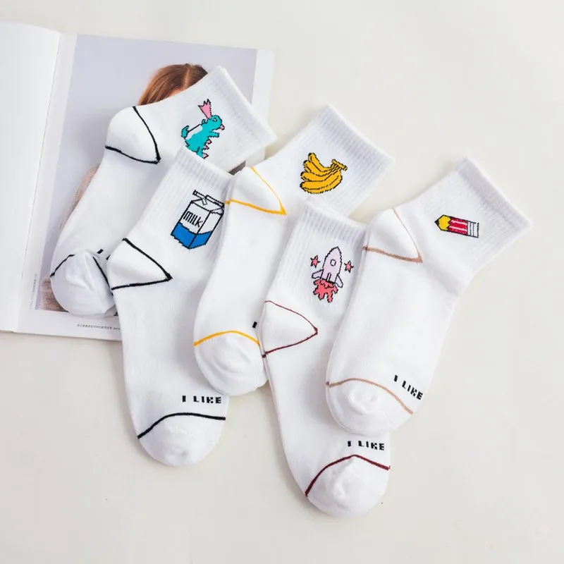 Jeseca Cartoon Animal Cute Short Socks for Women Harajuku Vintage Streetwear Ankle Sox Cotton Soft Japanese Kawaii Students Sock
Jeseca Cartoon Animal Cute Short Socks for Women Harajuku Vintage Streetwear Ankle Sox Cotton Soft Japanese Kawaii Students Sock