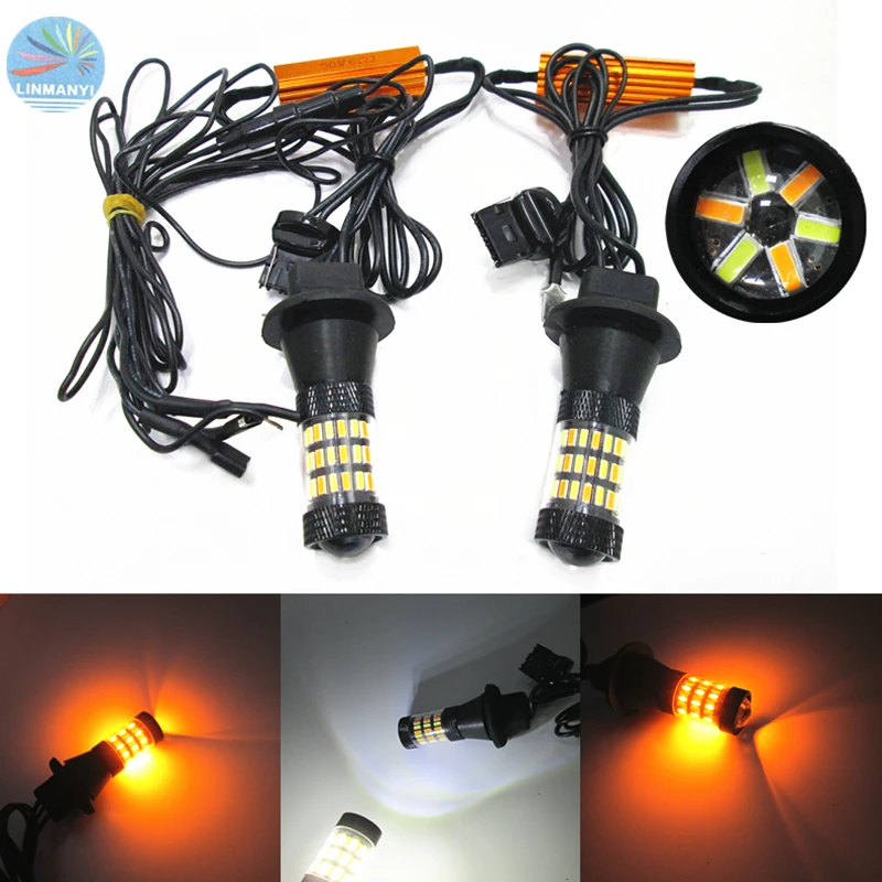 NEW Car Style 2PCS T20 W21W 7440 30W 4014 60SMD 1800lm Canbus No Error Free Super bright LED Daytime Running Light Turn lights
NEW Car Style 2PCS T20 W21W 7440 30W 4014 60SMD 1800lm Canbus No Error Free Super bright LED Daytime Running Light Turn lights