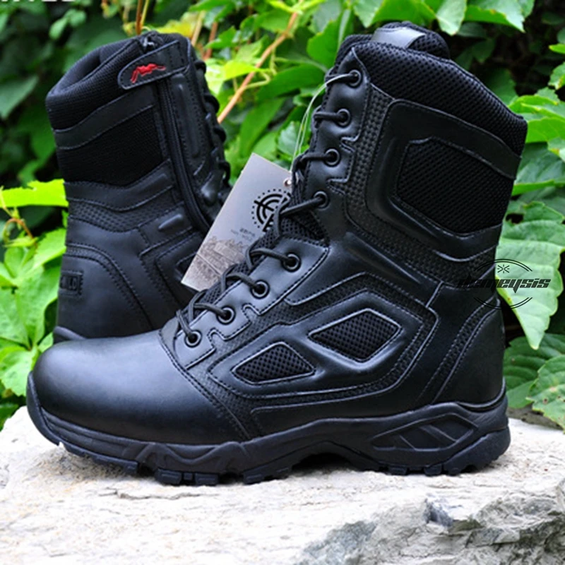 Outdoor Hiking Shoes Men's Desert High-top Military Tactical Boots Hunting Hiking Climbing Military Tactical Boots
Outdoor Hiking Shoes Men's Desert High-top Military Tactical Boots Hunting Hiking Climbing Military Tactical Boots