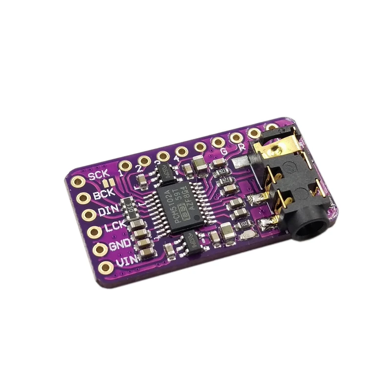 Интерфейс I2S PCM5102 декодер DAC GY-PCM5102 2S плеер модуль для Raspberry Pi | Компьютеры и офис