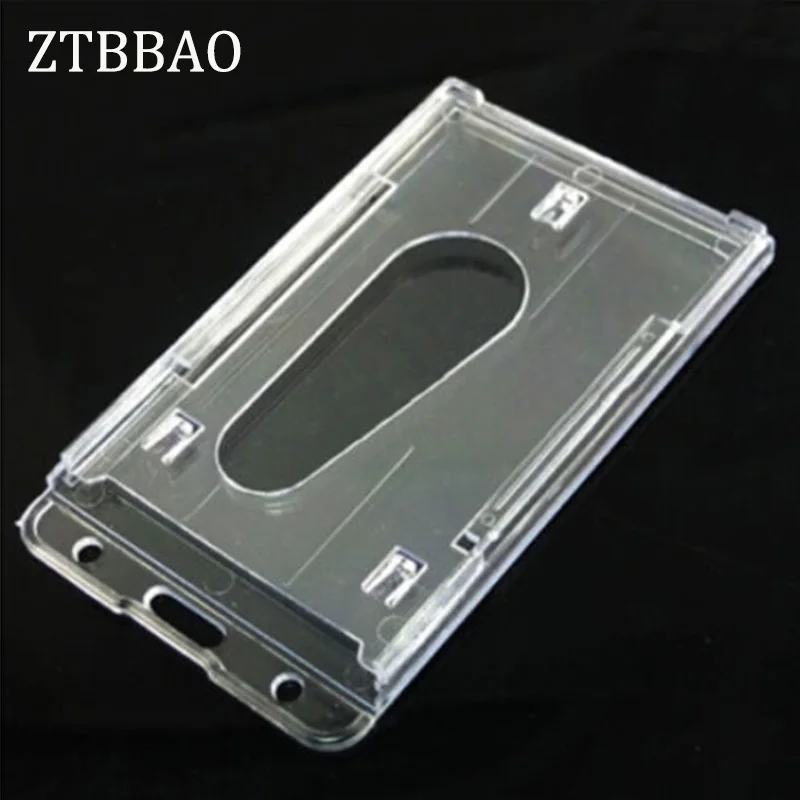 ZTBBAO 2 Pcs/lot New 100*60mm Transparent Card Holder Soft Plastic Clear Sleeves Protector Case Bag Holder
ZTBBAO 2 Pcs/lot New 100*60mm Transparent Card Holder Soft Plastic Clear Sleeves Protector Case Bag Holder