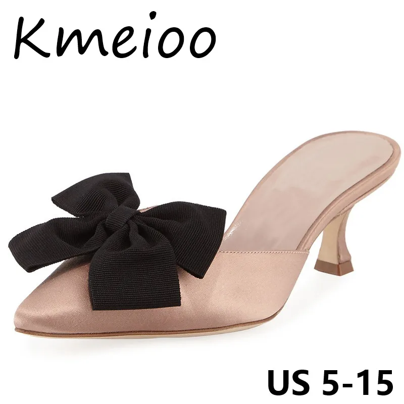 Kmeioo/Новые босоножки без задника, размеры США 5-15 женские туфли-лодочки лоферы с острым носком, на каблуке «рюмочка», с бабочками повседневная...
Kmeioo/Новые босоножки без задника, размеры США 5-15 женские туфли-лодочки лоферы с острым носком, на каблуке «рюмочка», с бабочками повседневная...