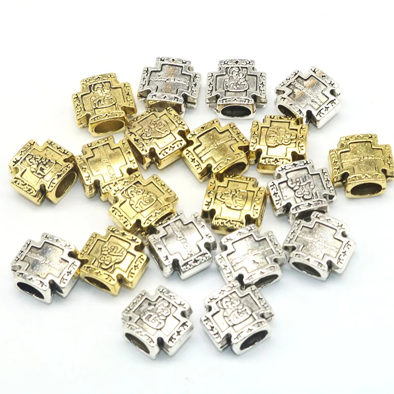 10pcs Cross Spacer Beads Silver plated material Beads Virgin Mary European Cross Beads big hole Fit For charm Jewelry Making
10pcs Cross Spacer Beads Silver plated material Beads Virgin Mary European Cross Beads big hole Fit For charm Jewelry Making