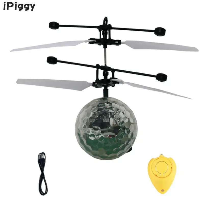iPiggy RC Flying RC Toy Ball Built-in Shinning LED Lighting Ball Drone Helicopter for Kids Teenagers Colorful Flyings
iPiggy RC Flying RC Toy Ball Built-in Shinning LED Lighting Ball Drone Helicopter for Kids Teenagers Colorful Flyings