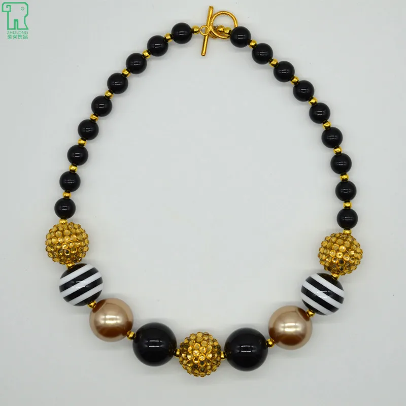 5PCS Zebra Chunky Beaded Necklace Girls Black And Gold Bubblegum Beads Choker Fashion Collar Jewelry Kids Chunky Beaded Necklace
5PCS Zebra Chunky Beaded Necklace Girls Black And Gold Bubblegum Beads Choker Fashion Collar Jewelry Kids Chunky Beaded Necklace