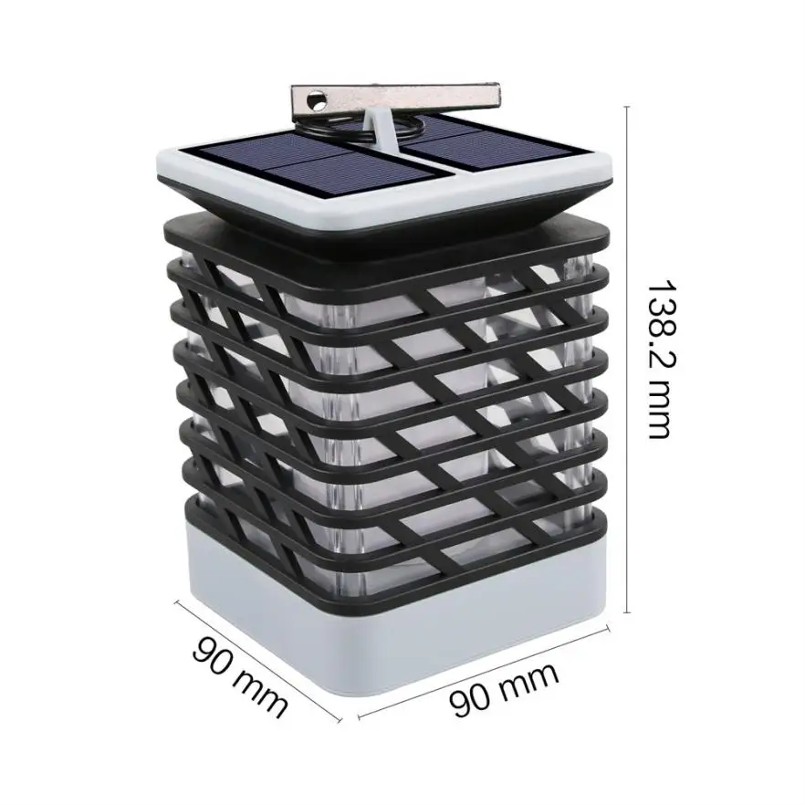 75 LED Solar Lights Flicking Flame Outdoor Solar Lantern Lamp Solar Powered LED Waterproof Hanging Light for Garden Yard Pathway
75 LED Solar Lights Flicking Flame Outdoor Solar Lantern Lamp Solar Powered LED Waterproof Hanging Light for Garden Yard Pathway