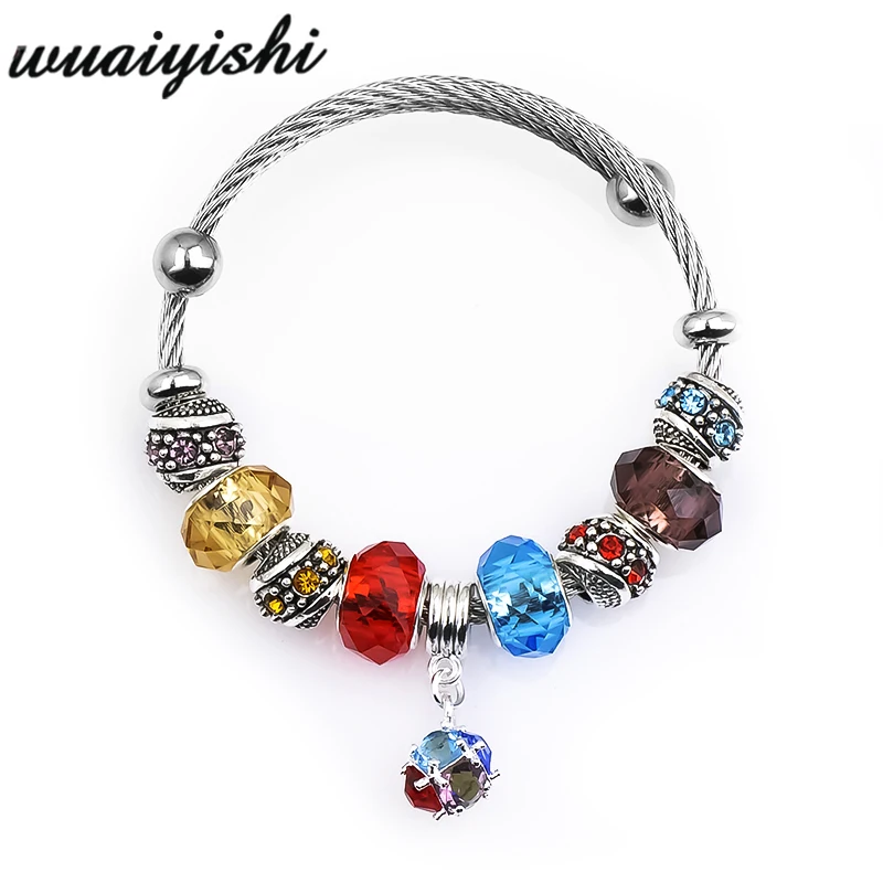 Colorful fashion delicate Zircon Charm Bracelet for Women Fit Brand Bracelet Jewelry DIY Making Accessories Gifts PDA-166
Colorful fashion delicate Zircon Charm Bracelet for Women Fit Brand Bracelet Jewelry DIY Making Accessories Gifts PDA-166