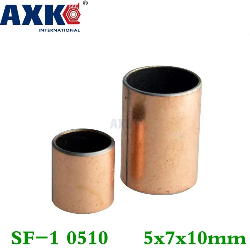 Axk 50pcs Sf-1 0510 5x7x10 Mm Self Lubricating Composite Bearing Bushing Sleeve Free Shipping Sf1
Axk 50pcs Sf-1 0510 5x7x10 Mm Self Lubricating Composite Bearing Bushing Sleeve Free Shipping Sf1