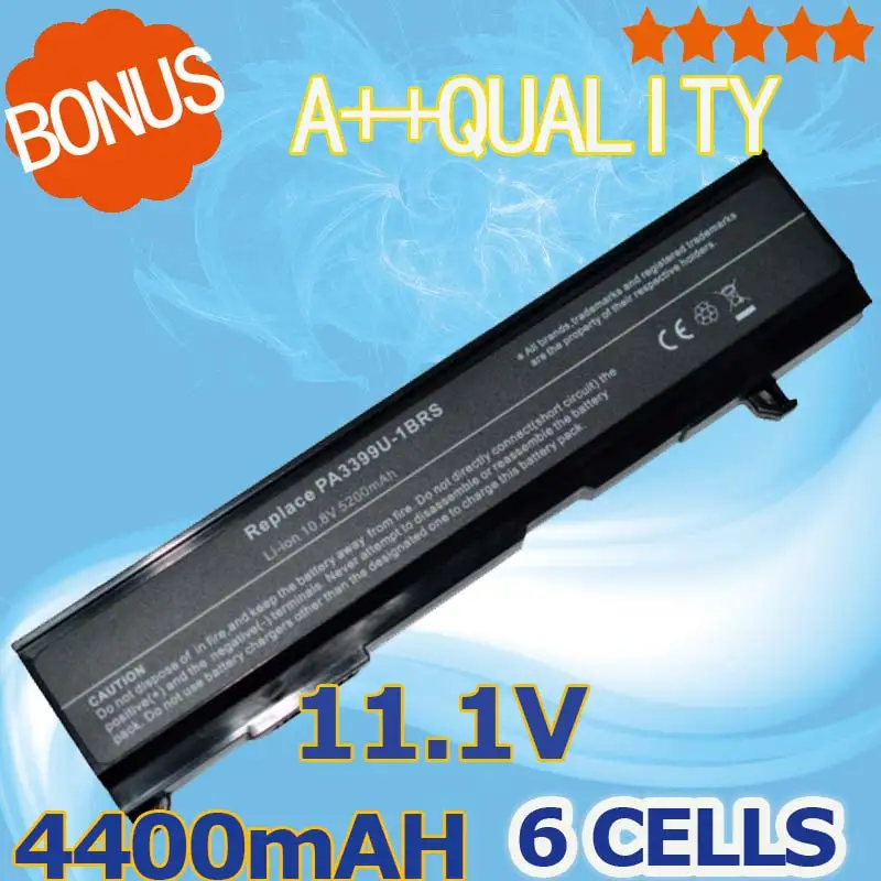 4400mAh Battery for Toshiba Equium Satellite A100 M50 PA3399U PA3399U-2BRS PA3399U-1BAS PA3399U-1BRS PA3399U-2BAS PA3399U-2BRS
4400mAh Battery for Toshiba Equium Satellite A100 M50 PA3399U PA3399U-2BRS PA3399U-1BAS PA3399U-1BRS PA3399U-2BAS PA3399U-2BRS