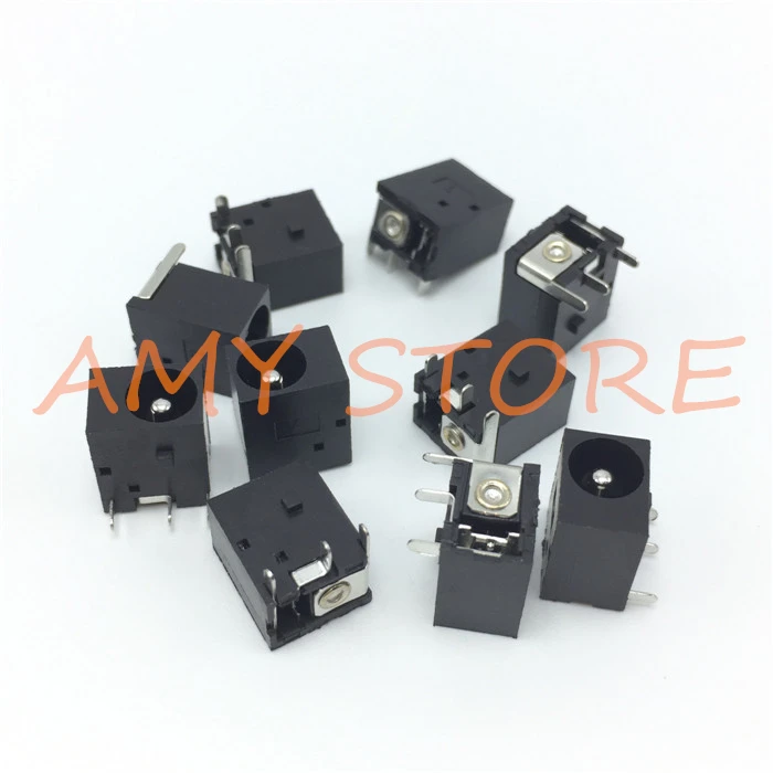 10pcs 3 Pins DC044 DC-044 5.5x2.1mm Dia PCB DC Power Jacks Sockets Connector Charge Ports
10pcs 3 Pins DC044 DC-044 5.5x2.1mm Dia PCB DC Power Jacks Sockets Connector Charge Ports