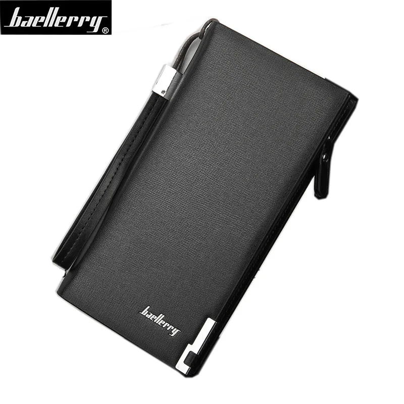 Брендовые мужские деловые кошельки Baellerry из искусственной кожи, однотонные Длинные кошельки для наличных, повседневный стандартный держатель для карт, мужской клатч
Брендовые мужские деловые кошельки Baellerry из искусственной кожи, однотонные Длинные кошельки для наличных, повседневный стандартный держатель для карт, мужской клатч