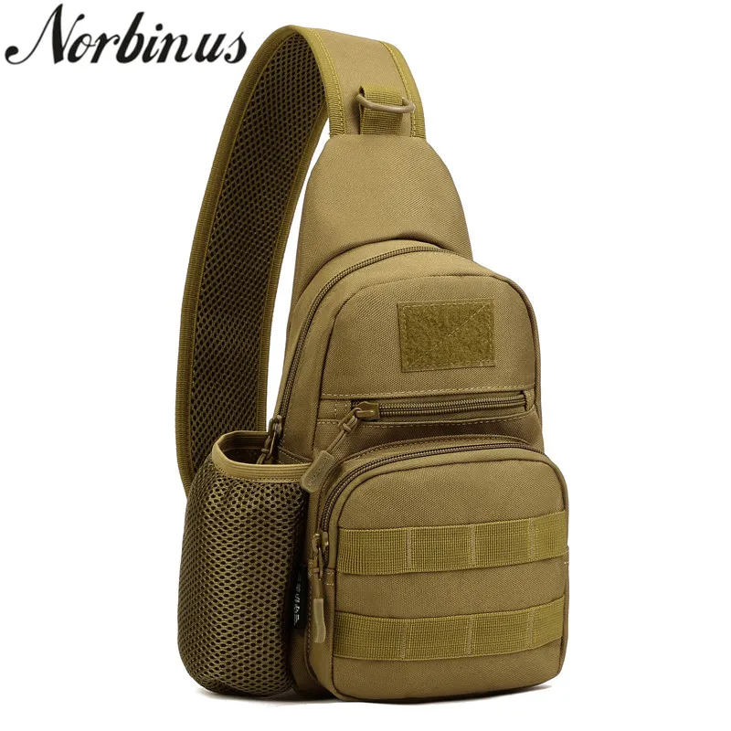 Norbinus Men Sling Bags Nylon Chest Pack Military Tactical Assault Shoulder Crossbody Bag Male Travel Rucksack Water Bottle Pack
Norbinus Men Sling Bags Nylon Chest Pack Military Tactical Assault Shoulder Crossbody Bag Male Travel Rucksack Water Bottle Pack
