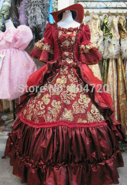 Freeshipping!GT-115 1860S Victorian Sweet Lolita/Civil War Southern Belle Ball Gown Scarlett dresses Sz US 6-26 XS-6XL
Freeshipping!GT-115 1860S Victorian Sweet Lolita/Civil War Southern Belle Ball Gown Scarlett dresses Sz US 6-26 XS-6XL