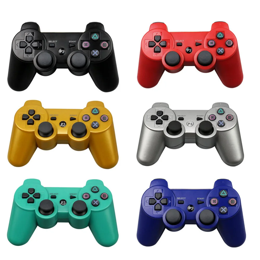 Беспроводной Bluetooth контроллер для PS3 геймпад Dualshock 3 Джойстик Playstation двойная
