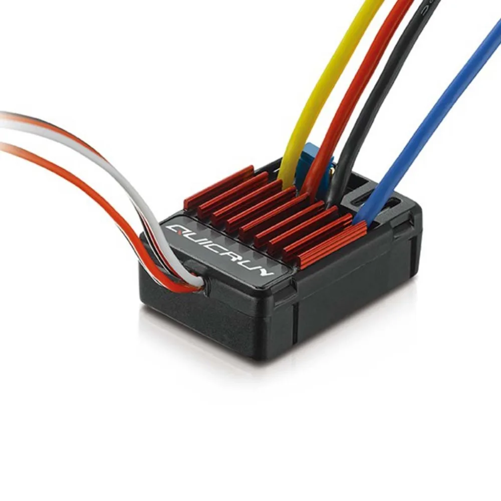 Hobbywing QuicRun WP 1625 матовый 30120000 1/16th 1/18th rc Touring 25A esc автомобили/багги/монстр