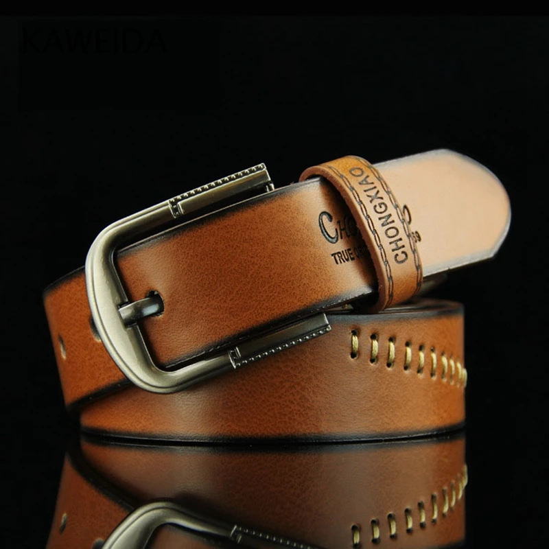 KAWEIDA 2018 Designer Trend Men's Luxury Brand Genuine Leather Belts Vintage Pin Buckle Belt for Jeans Casual Cinto Kemer Riem
KAWEIDA 2018 Designer Trend Men's Luxury Brand Genuine Leather Belts Vintage Pin Buckle Belt for Jeans Casual Cinto Kemer Riem