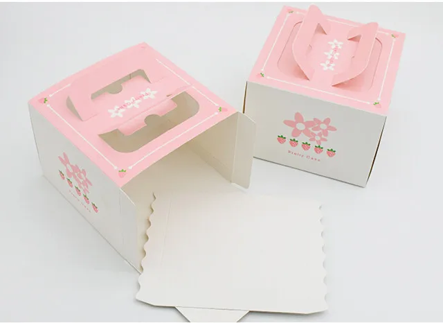 Free Shipping 20pcs/lot Mini 4" Pink Strawberry Cheese Cake Box Party Baking Package
Free Shipping 20pcs/lot Mini 4" Pink Strawberry Cheese Cake Box Party Baking Package