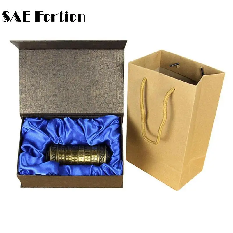 Da Vinci Code Mini Alphabet Lock Creative Valentines Day Birthday Gift Retro Fashion Password Lock Decoration FES9930
Da Vinci Code Mini Alphabet Lock Creative Valentines Day Birthday Gift Retro Fashion Password Lock Decoration FES9930