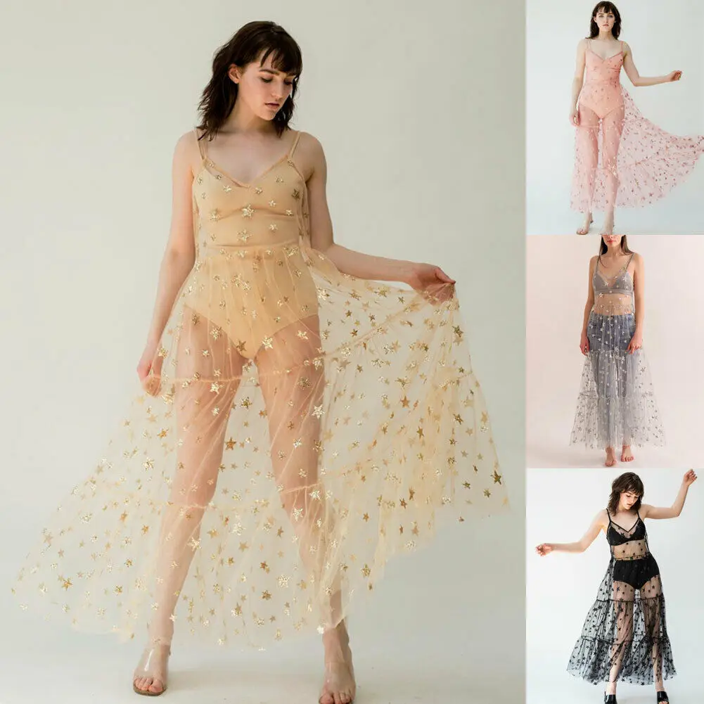 Women Fashion Swimwear Bikini Sequined Swim Cover Up Dress Lady Girls Beach Wear Cover-up Summer Long Dresses Sexy Bling
Women Fashion Swimwear Bikini Sequined Swim Cover Up Dress Lady Girls Beach Wear Cover-up Summer Long Dresses Sexy Bling