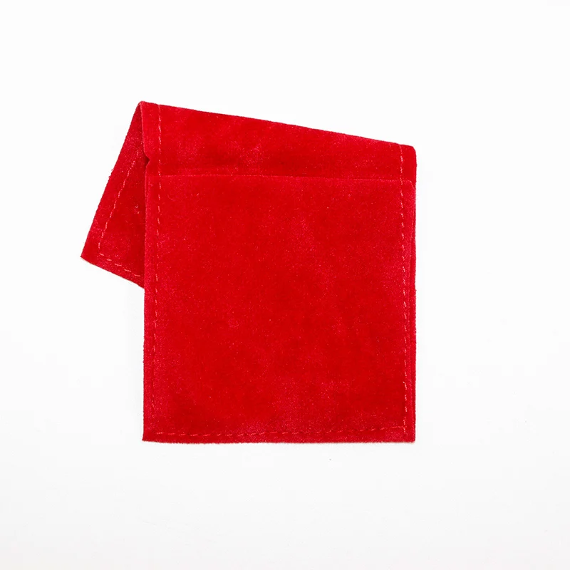 10 шт./лот 6*6 см бархатный мешочек с напечатанным логотипом на заказ 3 цвета