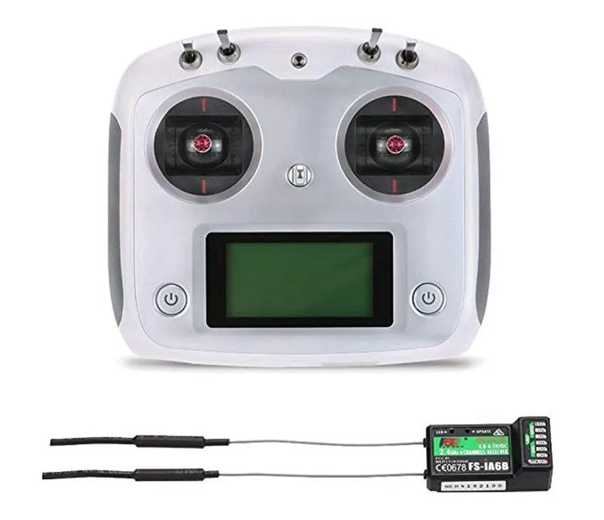 Flysky FS-I6S 10ch 2.4G AFHDS 2A RC Transmitter Control w/ FS-iA6B Receiver For RC Drone Quadcopter
Flysky FS-I6S 10ch 2.4G AFHDS 2A RC Transmitter Control w/ FS-iA6B Receiver For RC Drone Quadcopter