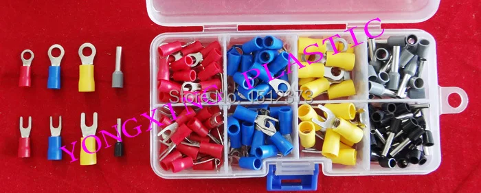 190PCS/box cable ends terminal wire ferrules 8 color 8 size suit 22-10 cable connector
190PCS/box cable ends terminal wire ferrules 8 color 8 size suit 22-10 cable connector