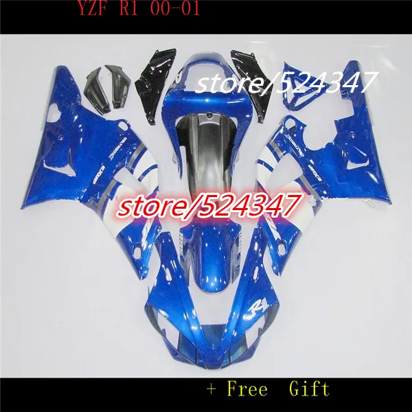 B Exclusive!!Motorcycle Fairing kit for 2000 2001 YZFR1 00-01 YZF R1 YZF-R1 YZR1000 00 01 White blue ABS Fairings set
B Exclusive!!Motorcycle Fairing kit for 2000 2001 YZFR1 00-01 YZF R1 YZF-R1 YZR1000 00 01 White blue ABS Fairings set