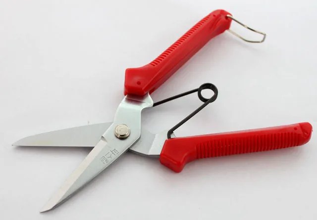 Корейские стильные ножницы красного цвета 2 шт. 185 мм #22836|scissor hook|korea makeupkorea notebook |