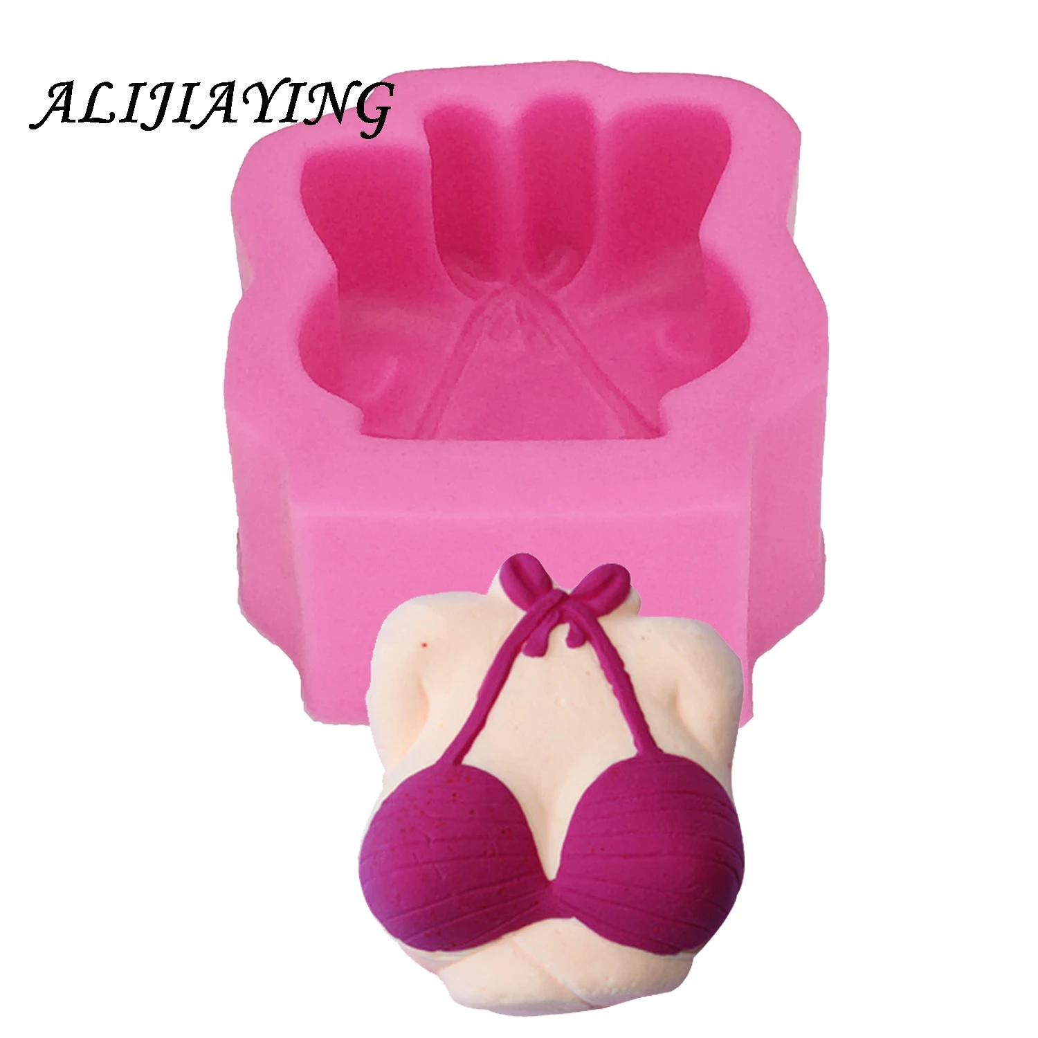 1Pcs 3D Silicone Soap Mold Bikini Shape Fondant Cake Stencils Chocolate Candy Mould Kitchen Cake Decorating Tools D0271
1Pcs 3D Silicone Soap Mold Bikini Shape Fondant Cake Stencils Chocolate Candy Mould Kitchen Cake Decorating Tools D0271