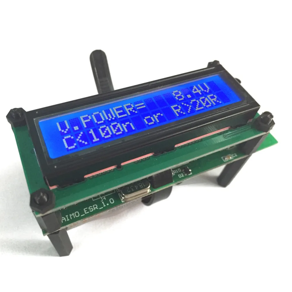 ESR01 Autorange Inductance Tester 20000 counts Capacitance ESR Resistance Test Meter
ESR01 Autorange Inductance Tester 20000 counts Capacitance ESR Resistance Test Meter