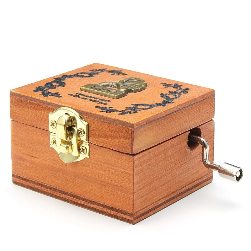 Retro Wooden Wind-Up Music Box Castle In The Sky For Music Lover Musical Instruments
Retro Wooden Wind-Up Music Box Castle In The Sky For Music Lover Musical Instruments