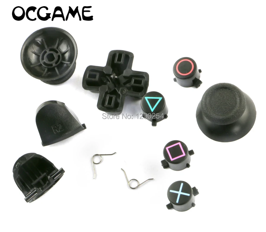 OCGAME 20 компл./лот аналоговые стики 11 в 1 + кнопки L2 R2 tringer + ABXY D-pad полный комплект кнопок для контроллера PS4
OCGAME 20 компл./лот аналоговые стики 11 в 1 + кнопки L2 R2 tringer + ABXY D-pad полный комплект кнопок для контроллера PS4