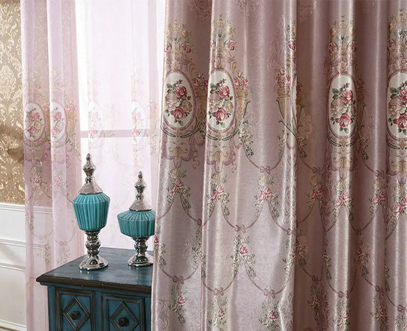 Luxury High Quality Jacquard Blackout Curtains European Style Floral Pattern for Living Room Bedroom Window Drape Home Treatment
Luxury High Quality Jacquard Blackout Curtains European Style Floral Pattern for Living Room Bedroom Window Drape Home Treatment