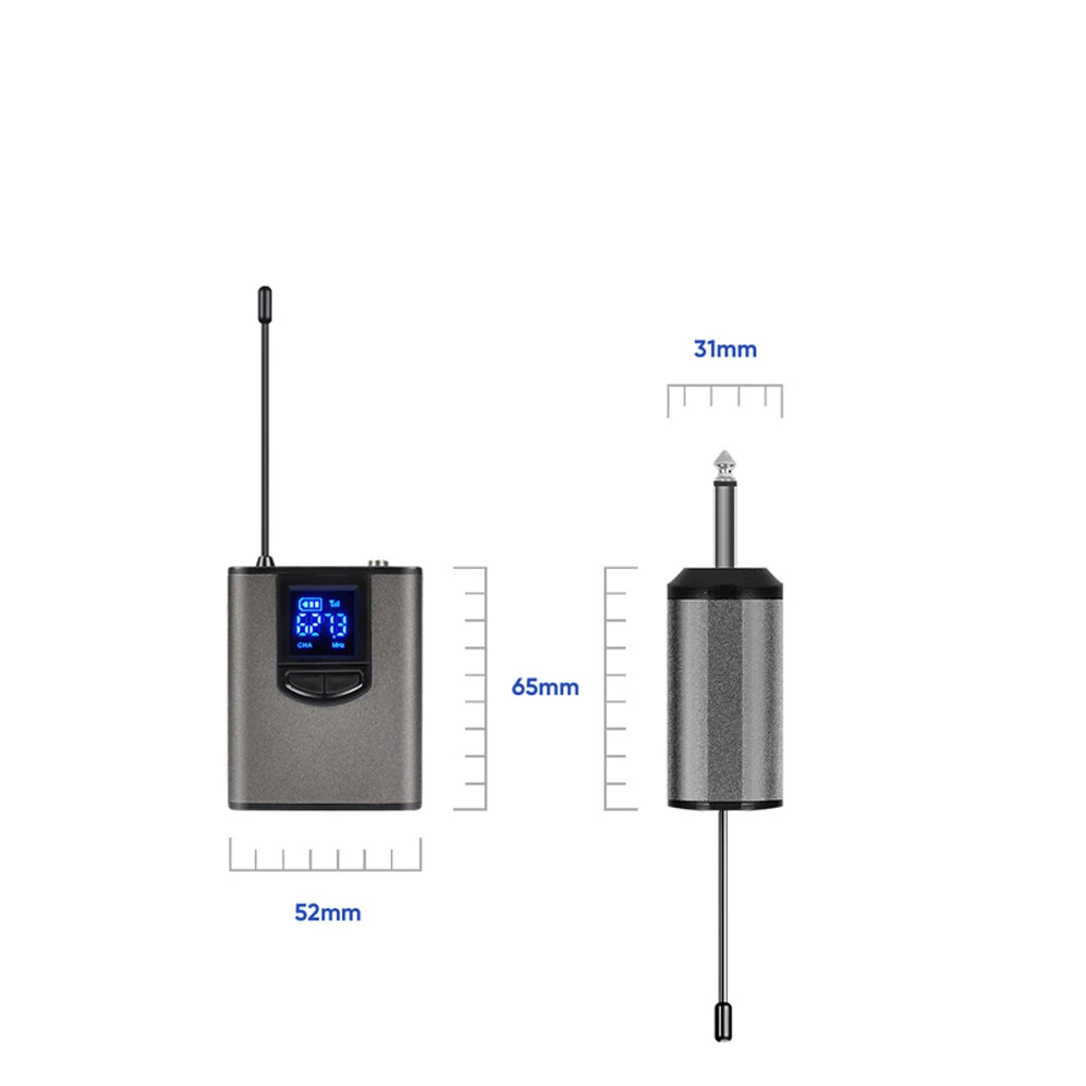 Portable Wireless Mini Receiver Headset Transmitter Lavalier Lapel Mic Teacher Presenter Microphone | Электроника