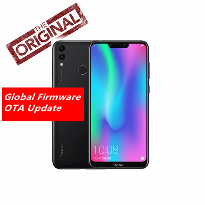 Смартфон Honor 8C глобальной прошивки Восьмиядерный процессор экран 6 26 дюйма Full HD +