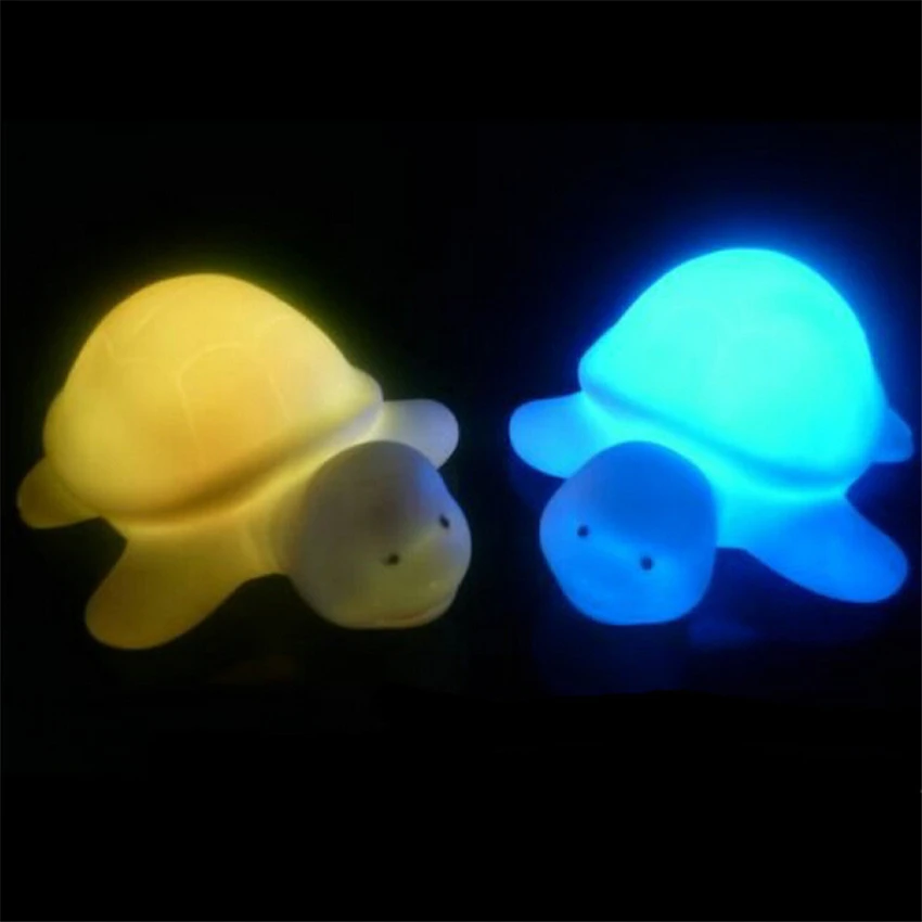 Cute Colorful Turtle LED 7 Colours Night Light Lamp Party Christmas Decoration Colorful Flashing Light Toy Gift For Child Baby
Cute Colorful Turtle LED 7 Colours Night Light Lamp Party Christmas Decoration Colorful Flashing Light Toy Gift For Child Baby